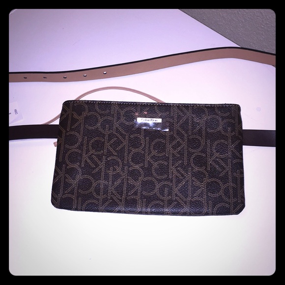 calvin klein fanny pack belt